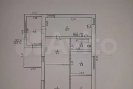 Дом 62,3 м² на участке 9,4 сот.