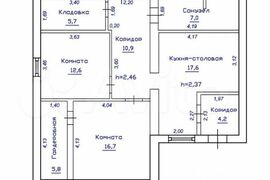 Продается 1-этажный дом, 90 м²
Расположение
